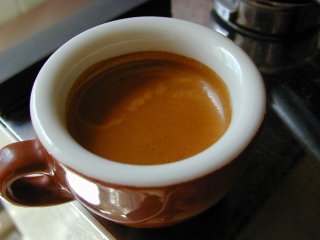 Sweet, beautiful espresso