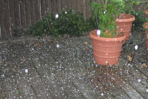 Hailstorm!