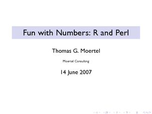 Title slide from my talk on R and Perl
